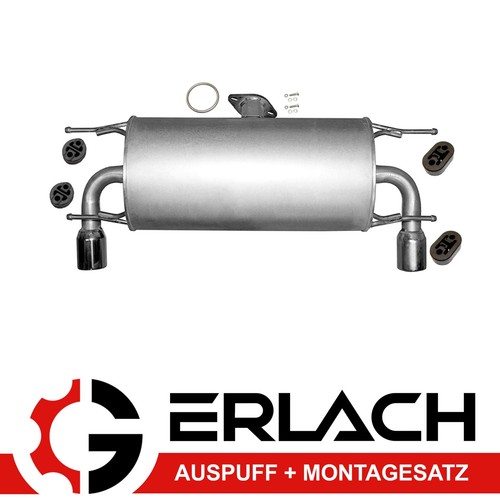 Endschalldämpfer für mazda - endschalldämpfer,
