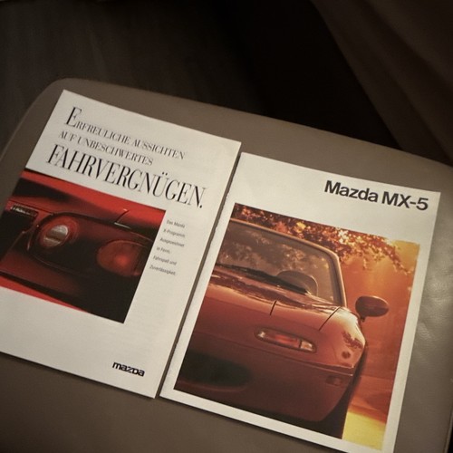 Prospekt mazda mx5 1992 und - mx5,